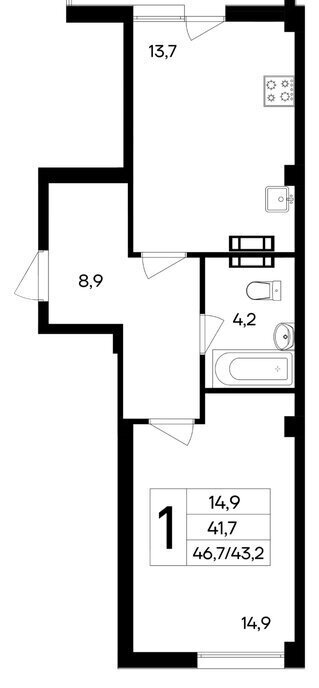 квартира г Симферополь ул 51-й Армии 124 фото 1