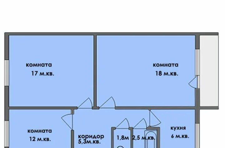 квартира г Челябинск р-н Ленинский ул Ереванская 20 фото 20
