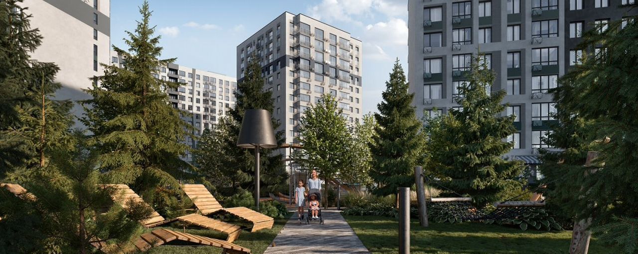 квартира г Тюмень ул. Сергея Джанбровского, д. 27, корп. 2 фото 14