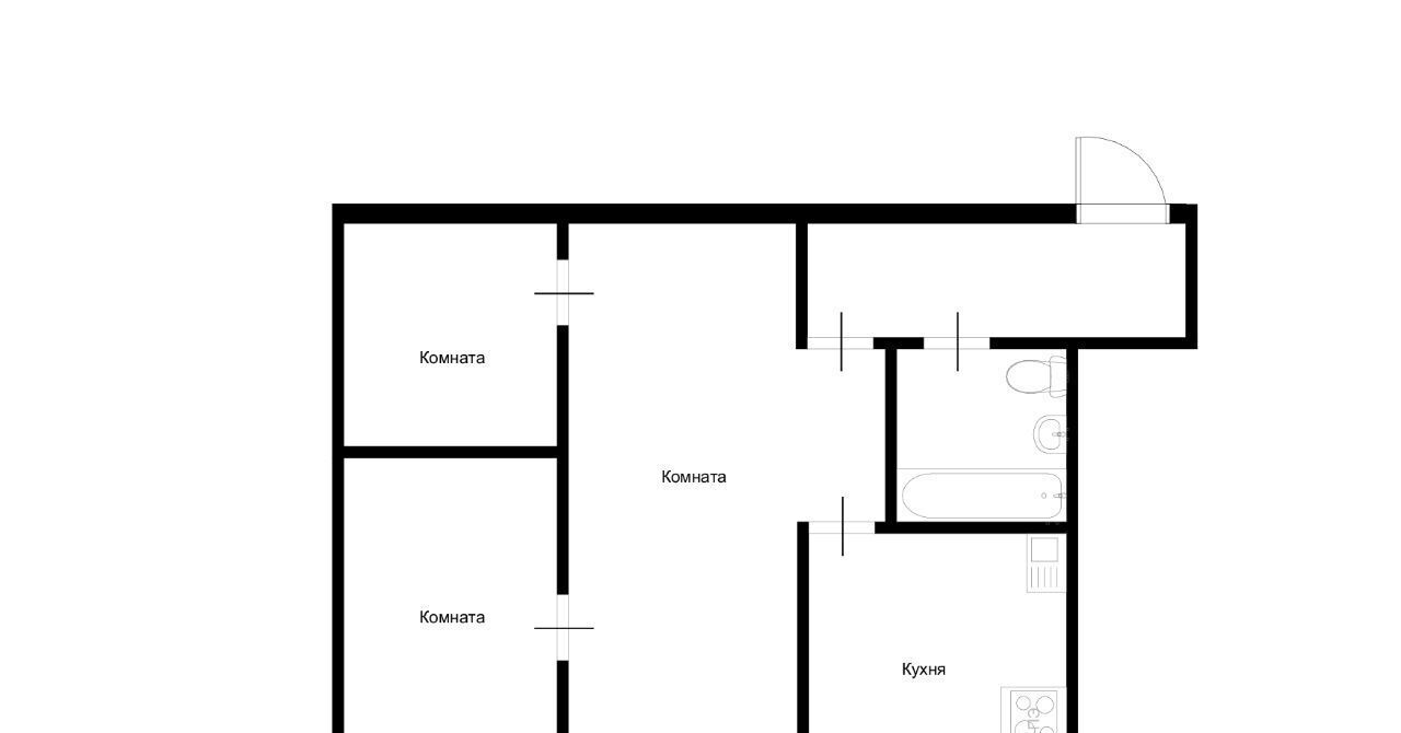 квартира г Балаково ул Титова 11 фото 2