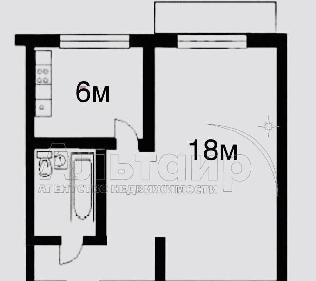 квартира г Батайск ул Кирова 7 фото 9
