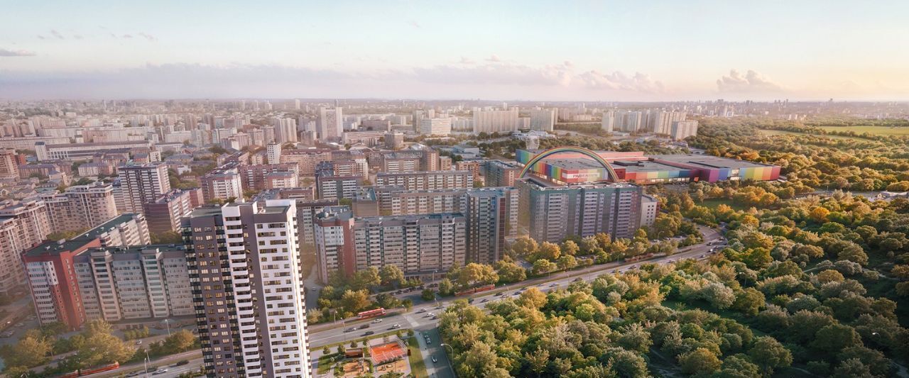 квартира г Екатеринбург Геологическая ВИЗ жилрайон, Семейный Дружный-2 кв-л фото 2