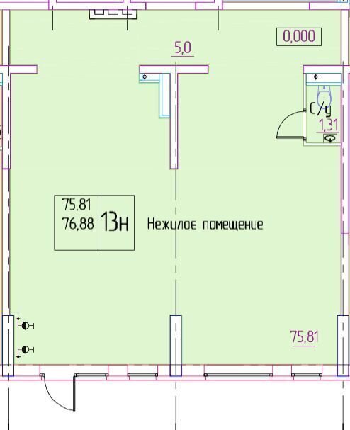 торговое помещение г Саранск р-н Октябрьский ул Косарева 15а фото 5