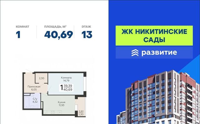 р-н Коминтерновский ЖК «Никитинские сады» фото