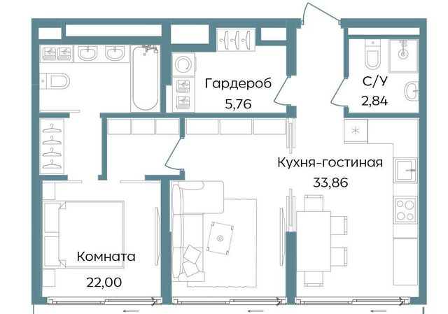 квартира ул Морская фото
