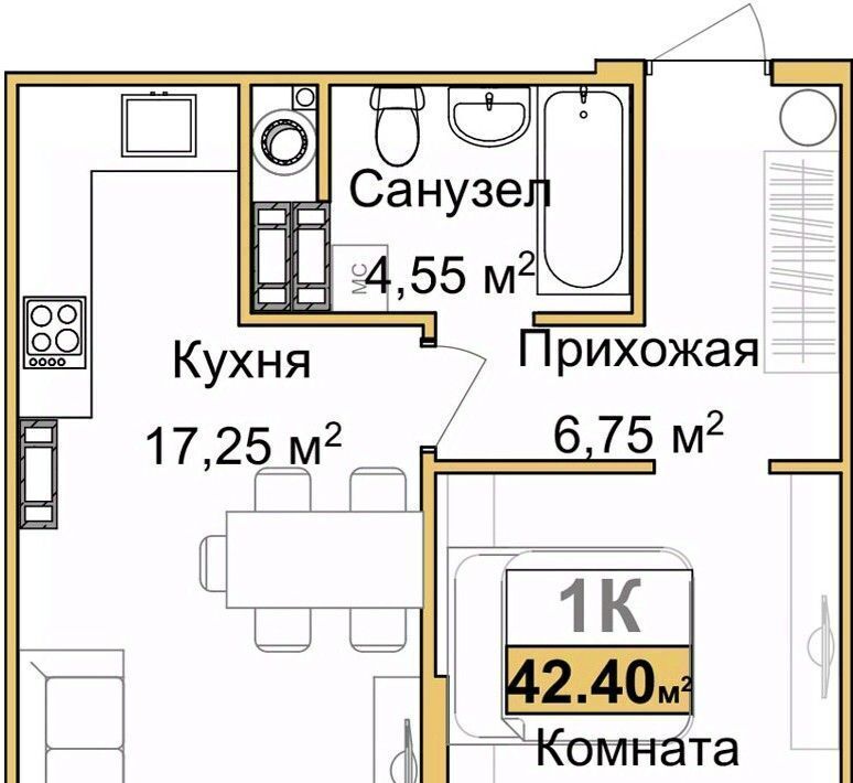 квартира г Симферополь р-н Центральный ул Батурина фото 1