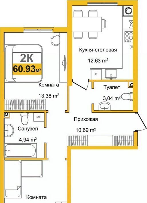 квартира г Симферополь р-н Центральный Город Мира жилой комплекс фото 1