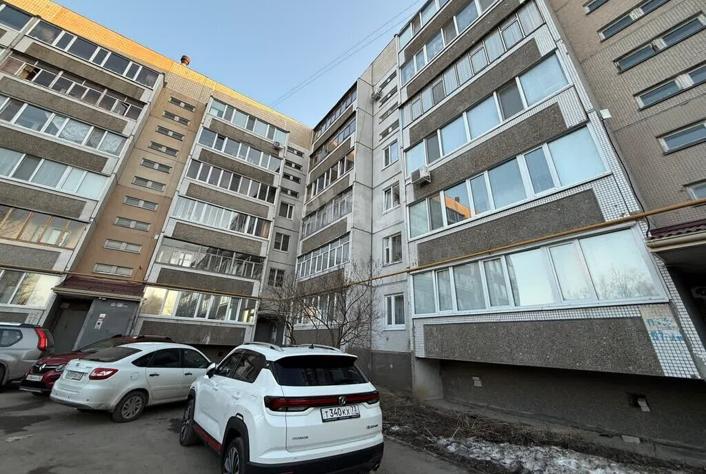 квартира г Ульяновск р-н Ленинский ул Любови Шевцовой 55а фото 28