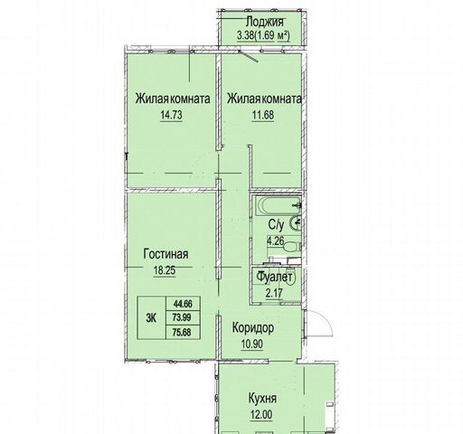 квартира р-н Канавинский Буревестник ЖК «Новый город» ул. Лесной городок/Вязниковская/пер. Камчатский, д. 5 фото