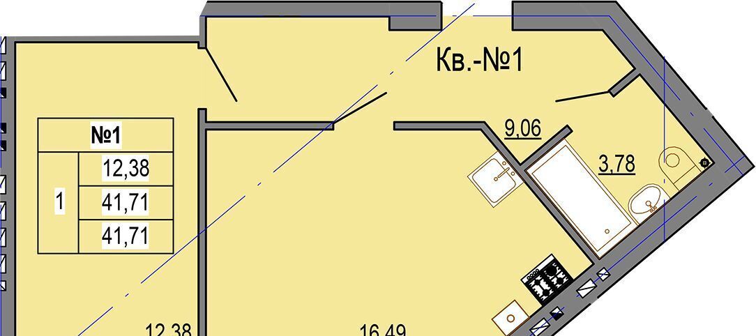 квартира г Кострома ул Козуева 114 фото 1