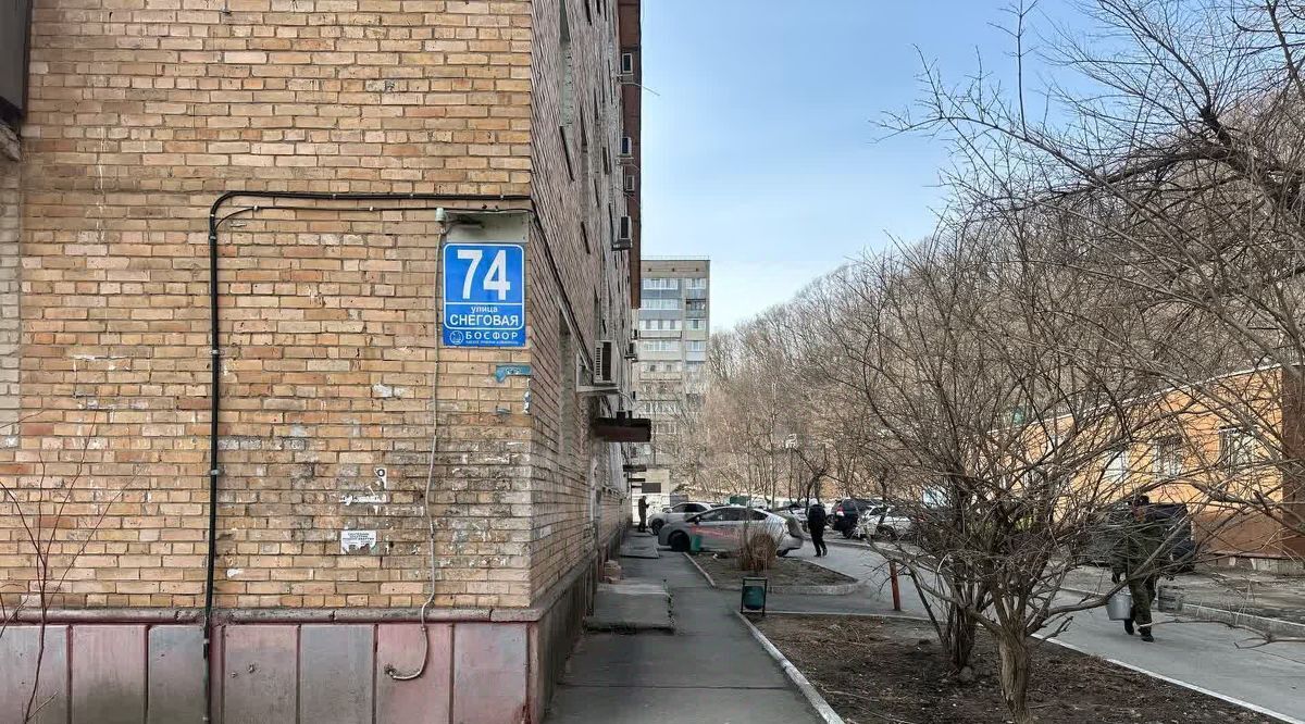 квартира г Владивосток р-н Первореченский ул Снеговая 74 фото 18