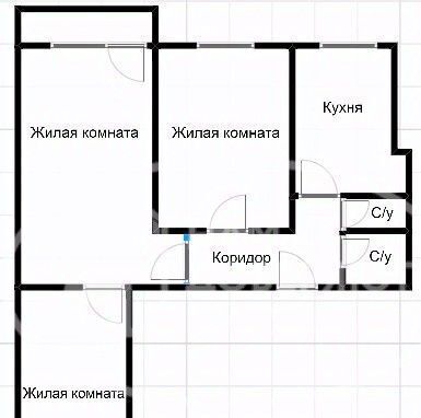 квартира р-н Чернушинский г Чернушка ул Коммунистическая 13 фото 10