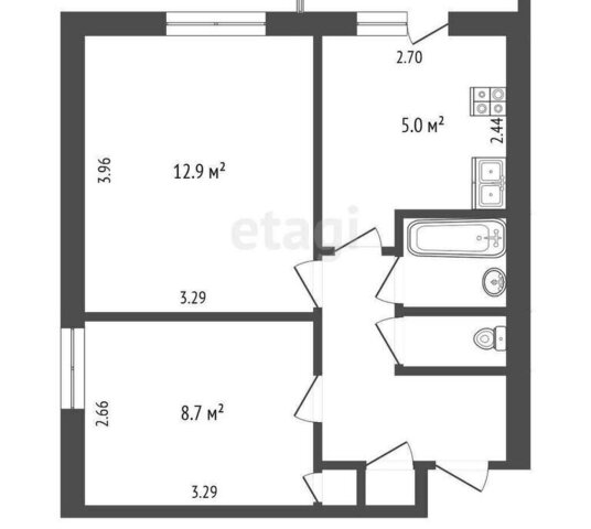 квартира дом 7 Зябликово фото