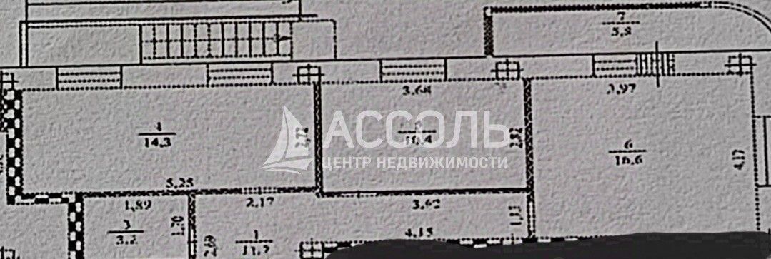 квартира г Омск р-н Ленинский ул Архиепископа Сильвестра 3 фото 23