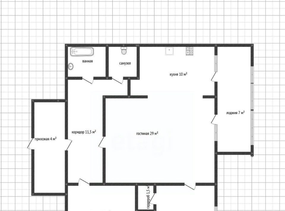 квартира г Майкоп ул 12 Марта 142 фото 1