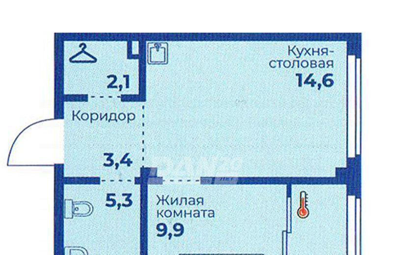 квартира г Челябинск р-н Калининский ул Братьев Кашириных 80 фото 2