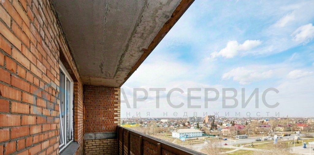 квартира г Омск р-н Кировский ул Мельничная 87к/1 фото 17