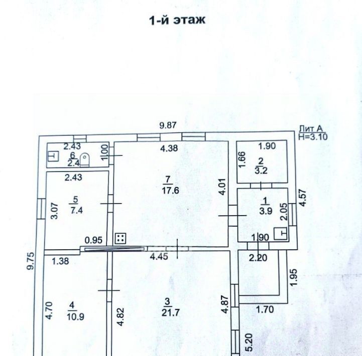 дом р-н Абинский г Абинск ул Комарова 3 Абинское городское поселение фото 16