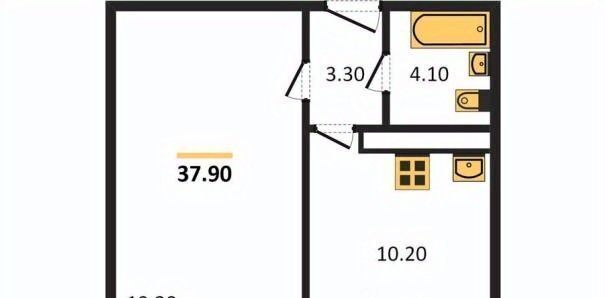 квартира г Воронеж р-н Левобережный проезд Пограничный 5 фото 1
