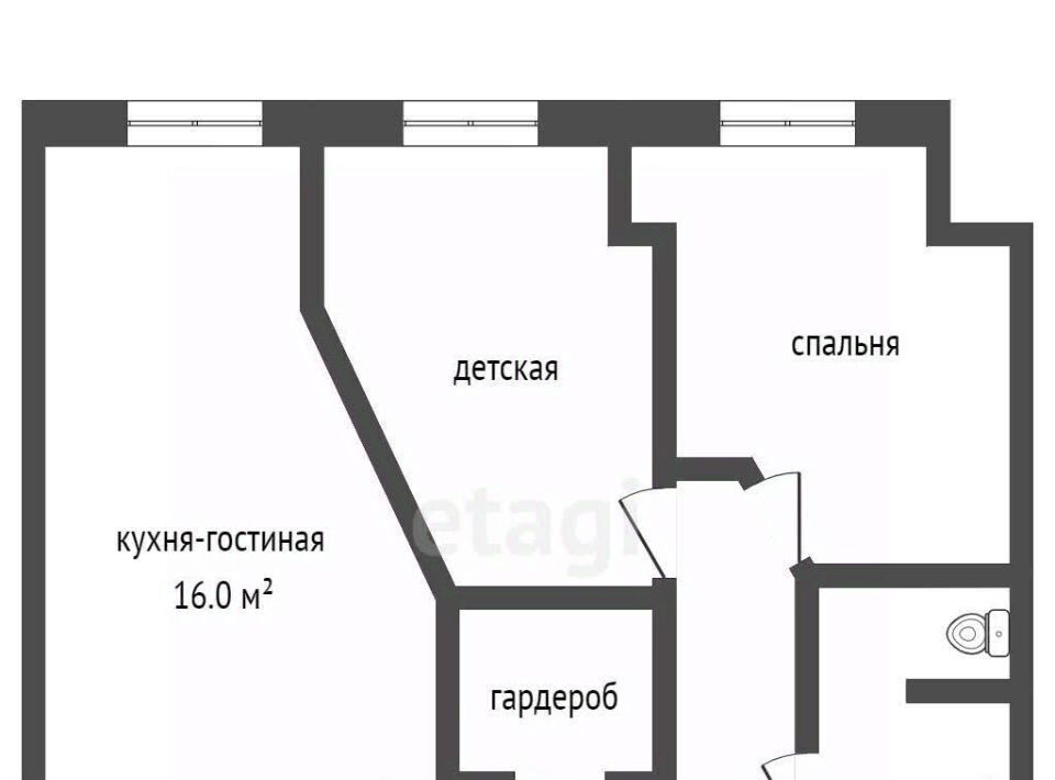 квартира г Сургут ул Университетская 19 20А фото 1