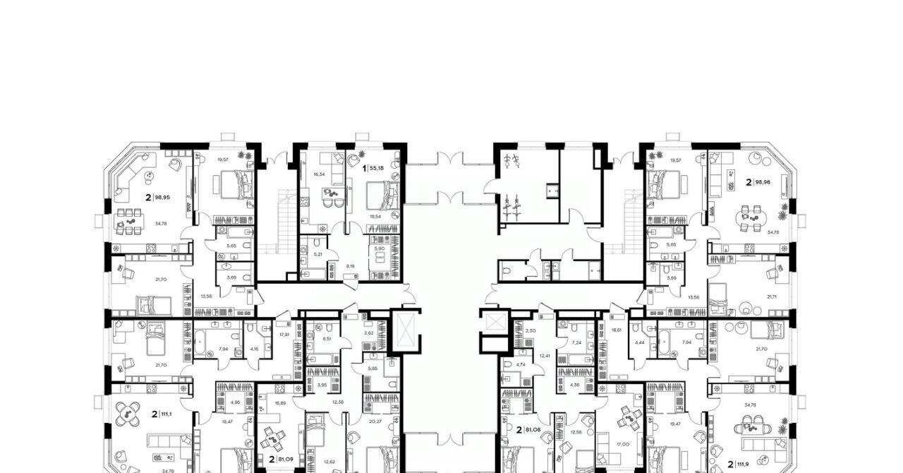 квартира г Заречный ул Братская 8 фото 2