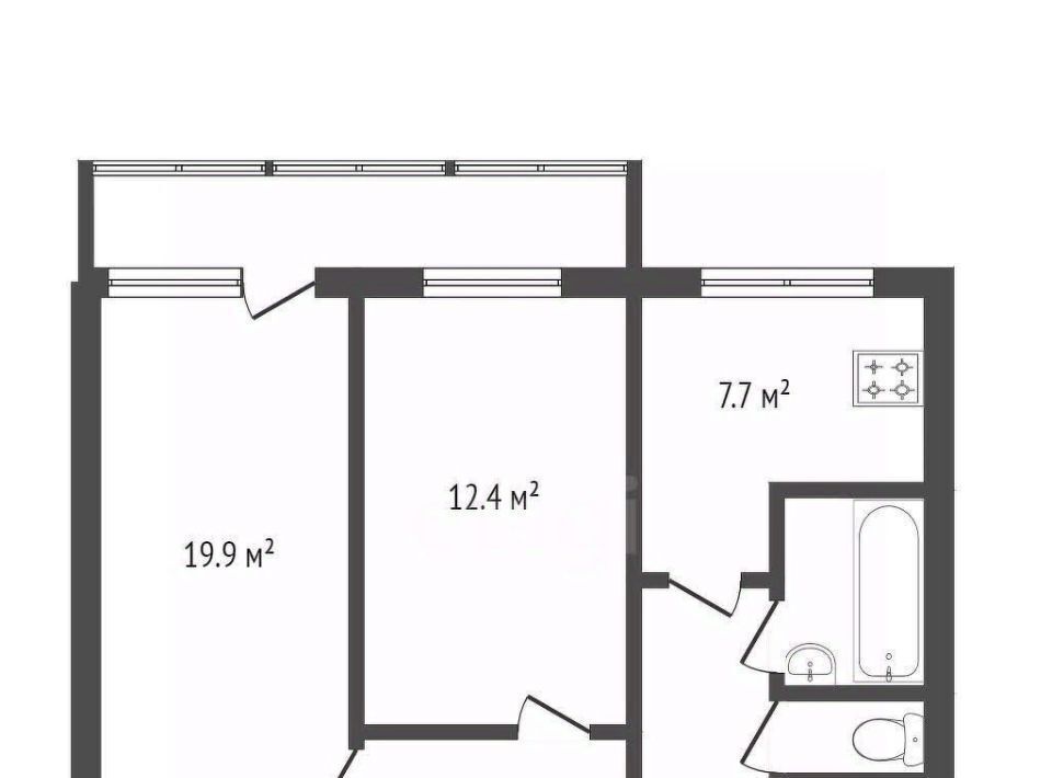 квартира г Благовещенск ул Калинина 134 фото 6