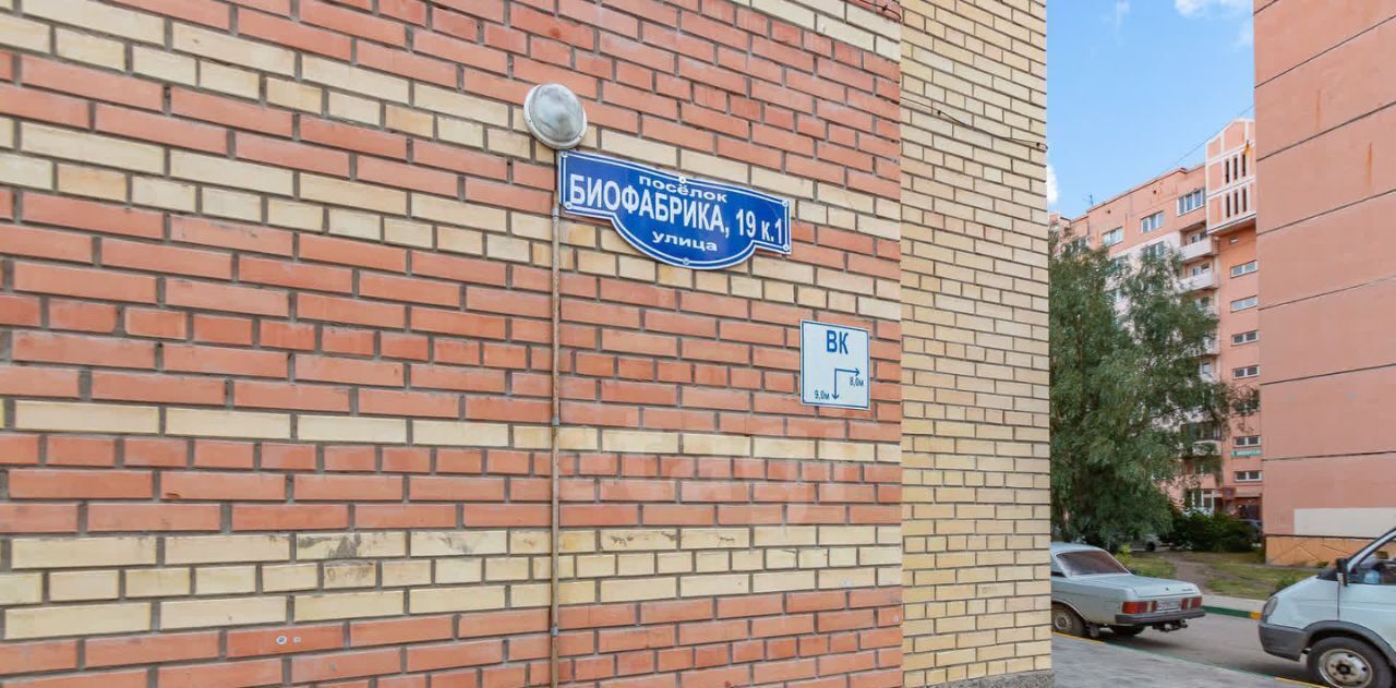 квартира г Омск п Биофабрика р-н Центральный 19к 1 фото 34