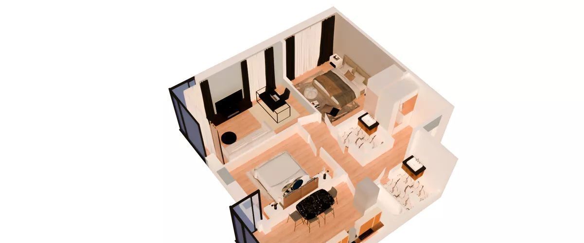 квартира г Батайск ул Ушинского 29к/1 ЖК Пальмира 2.0 фото 1