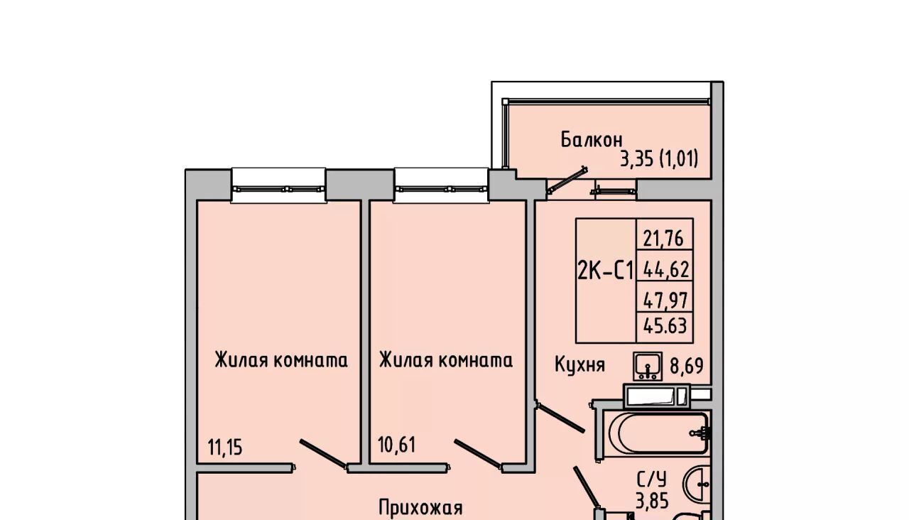 квартира г Батайск ул Луначарского 180а фото 1