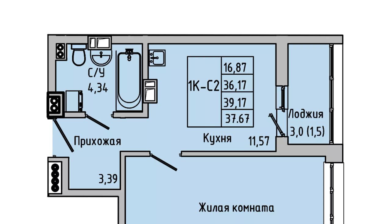 квартира г Батайск ул Луначарского 180а фото 1