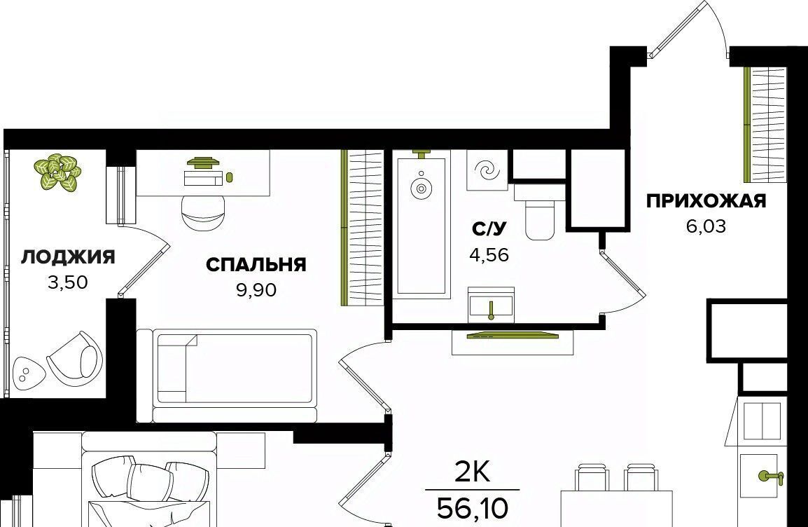 квартира г Тула р-н Центральный фото 1