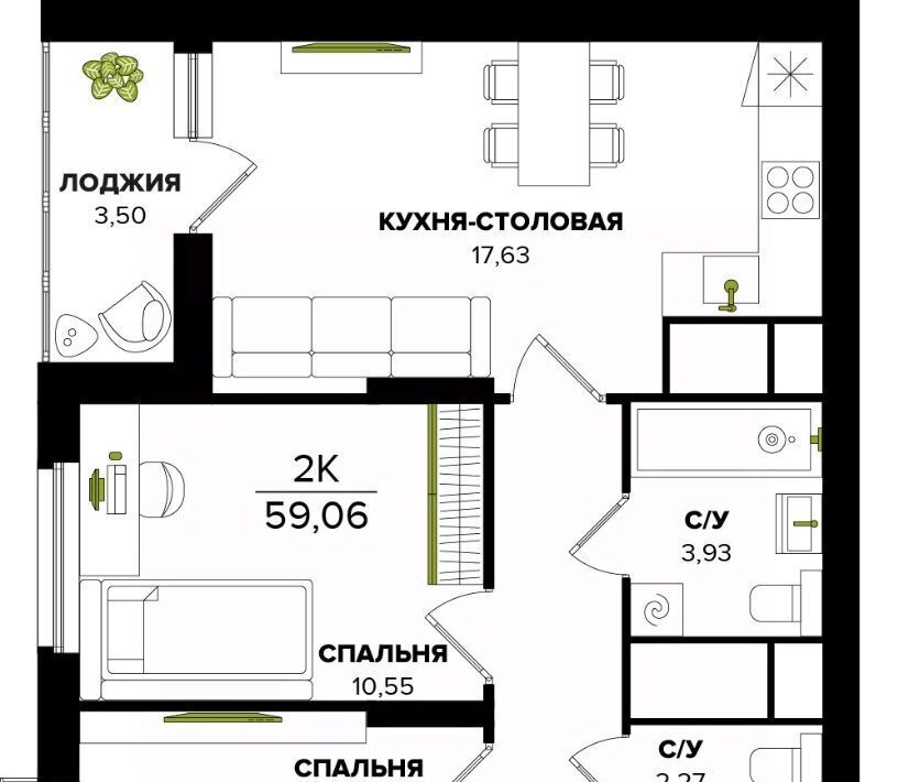 квартира г Тула р-н Центральный фото 1