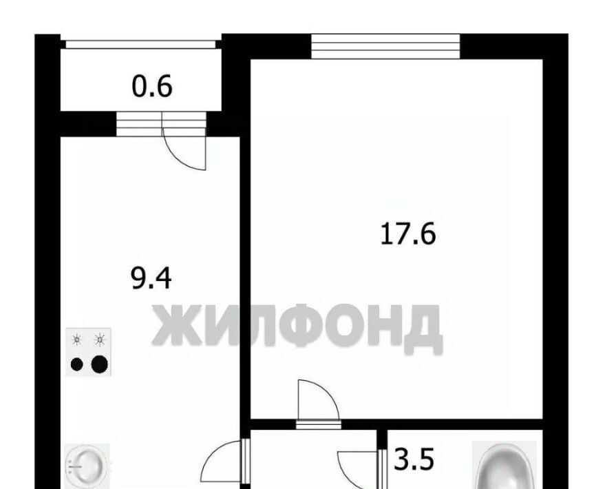 квартира г Бердск ул Комсомольская 40 фото 24