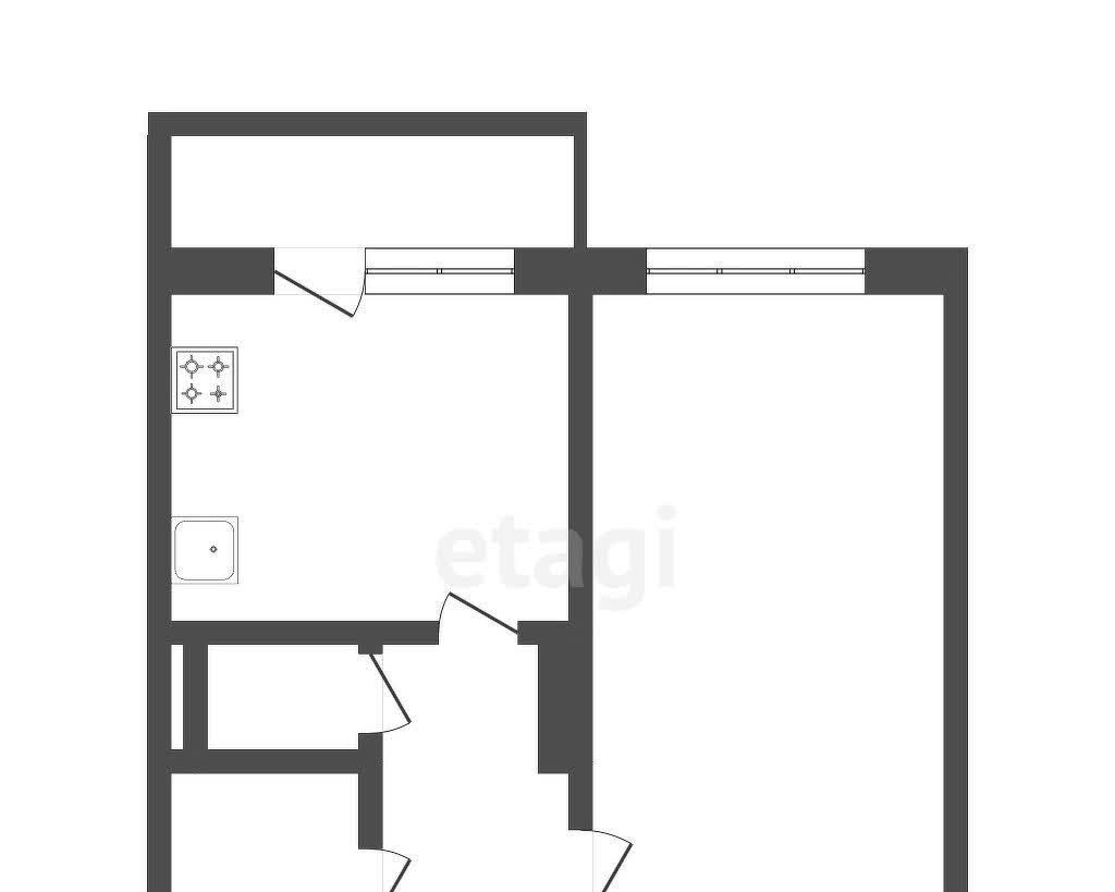 квартира г Омск ул 21-я Амурская 35 Новый Амур м-н фото 9