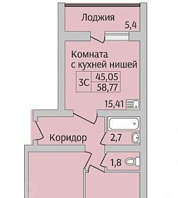 квартира г Новосибирск ул Юности 9 Площадь Маркса фото 1