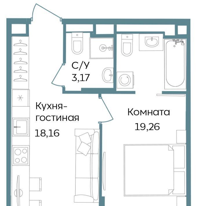 квартира г Саки ул Морская фото 1