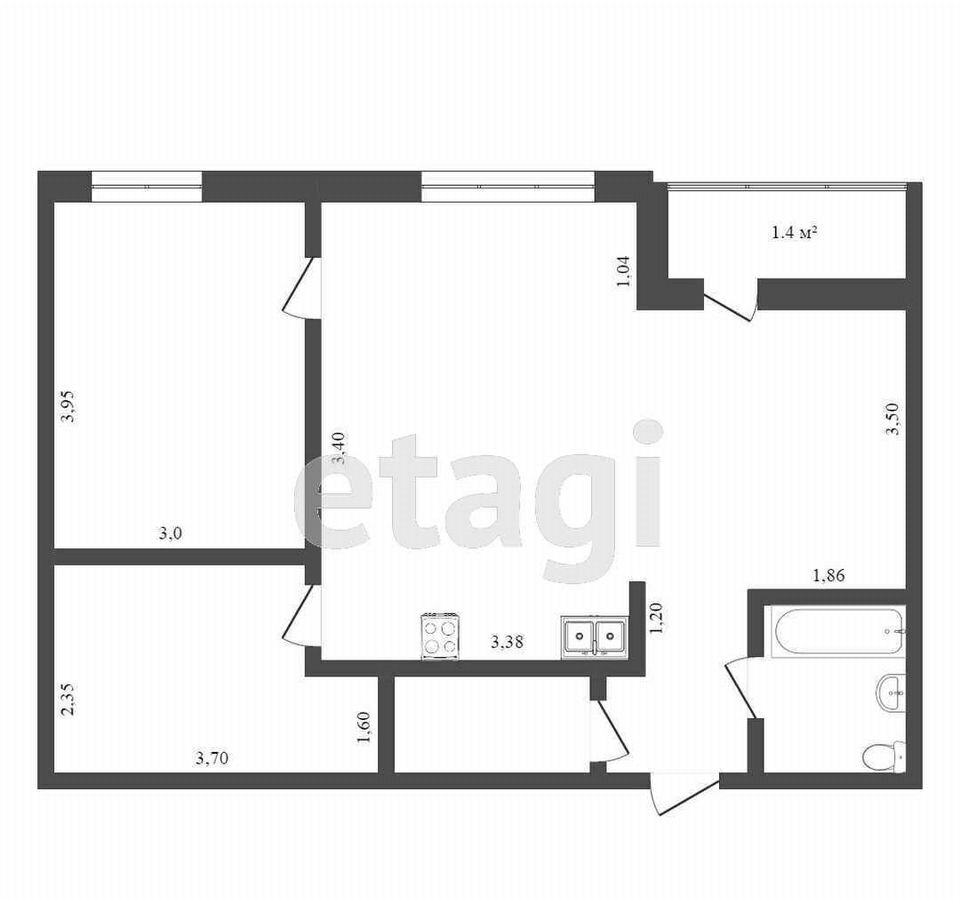 квартира г Омск р-н Центральный ул 5 Армии 14 фото 16