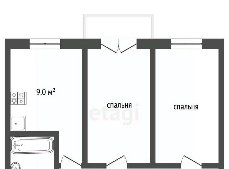 квартира р-н Аксайский г Аксай ул Садовая 8б фото 2