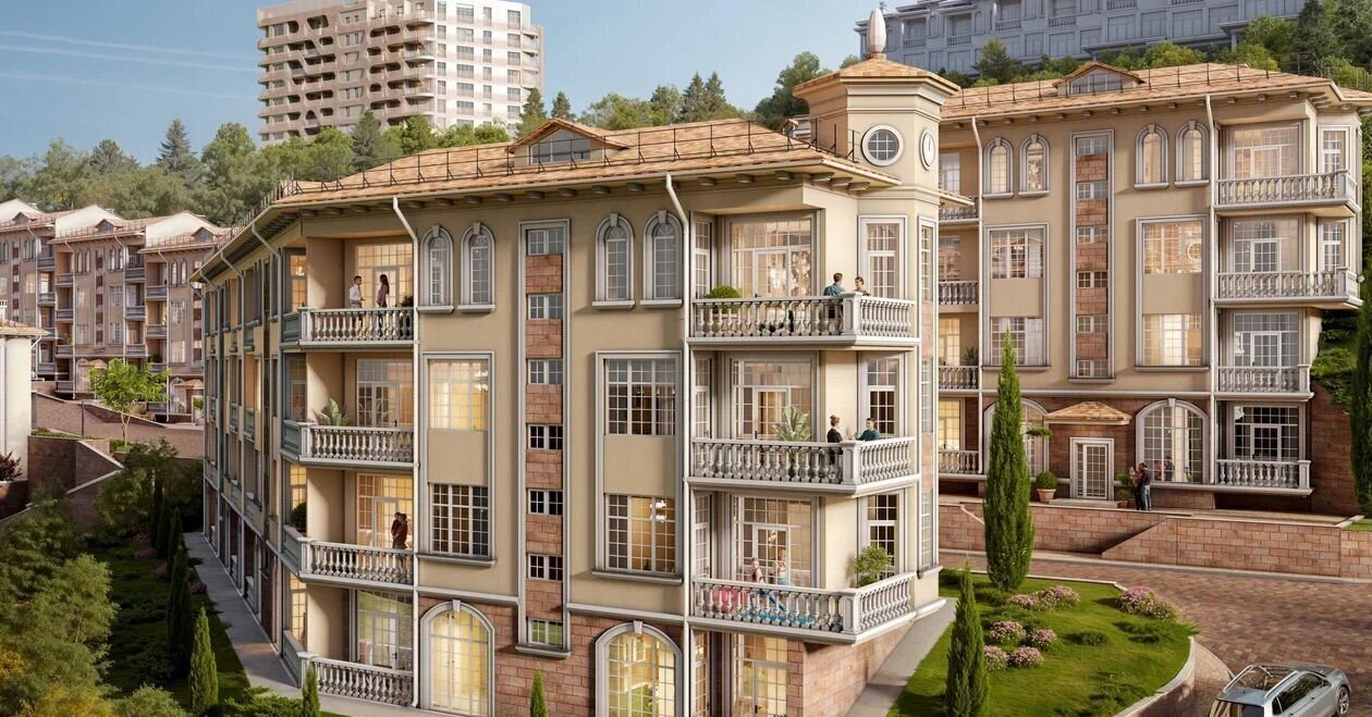 квартира г Алушта п Семидворье мкр Аян-Дере-2 3 фото 1