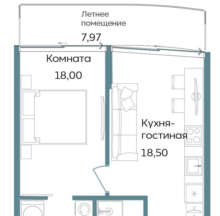 квартира г Саки ул Морская фото 1