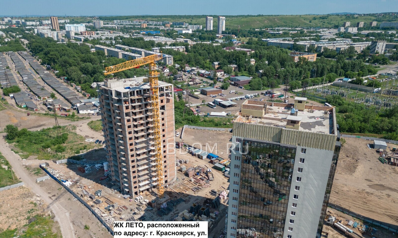 квартира г Красноярск р-н Кировский ЖК ЛЕТО фото 3