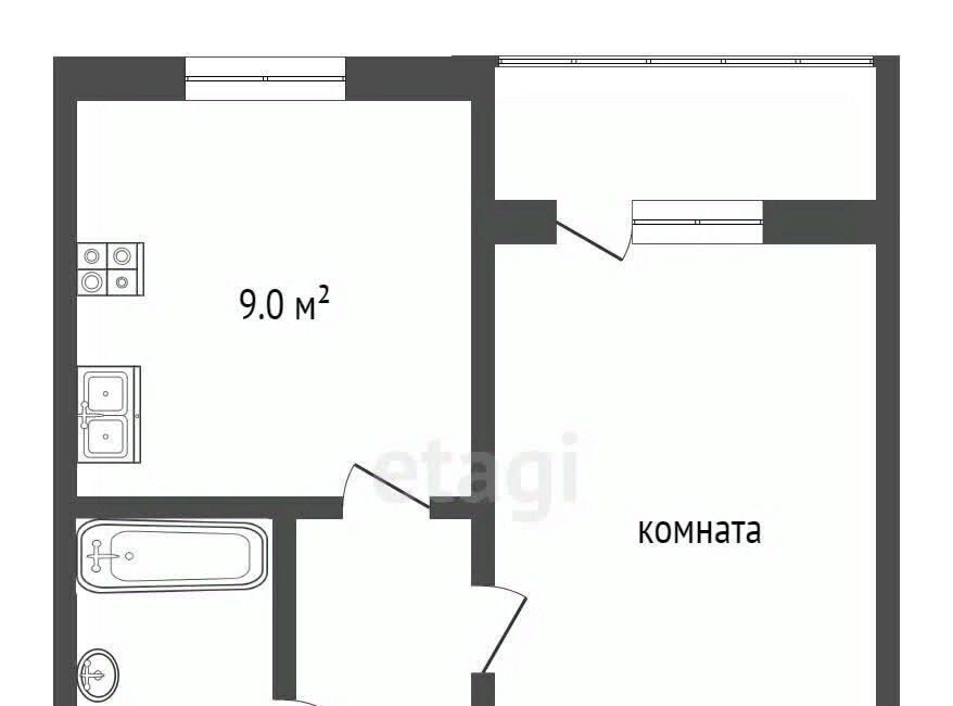 квартира р-н Угличский г Углич ул Ленина 33 фото 2