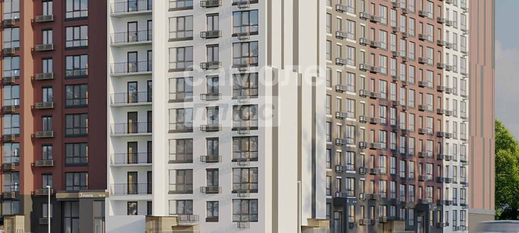 квартира г Липецк р-н Октябрьский ул Перова 2д ЖК «Инстеп. Перова» фото 4