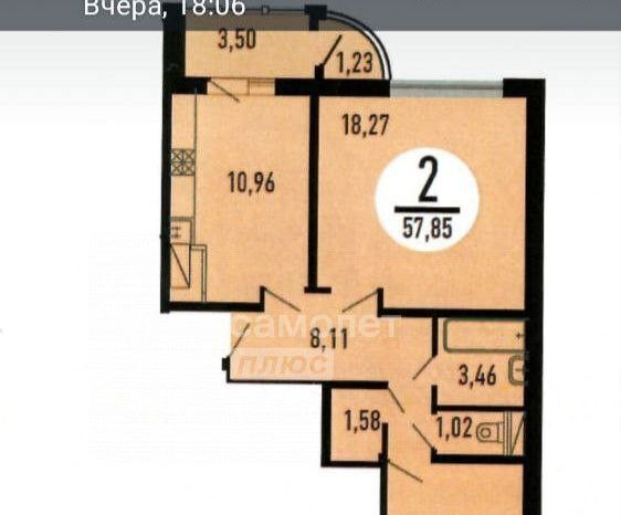 квартира г Видное ул Березовая 18 Домодедовская фото 2