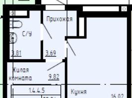 квартира г Екатеринбург р-н Верх-Исетский ВИЗ ул Крауля 179/3 м-н фото 3