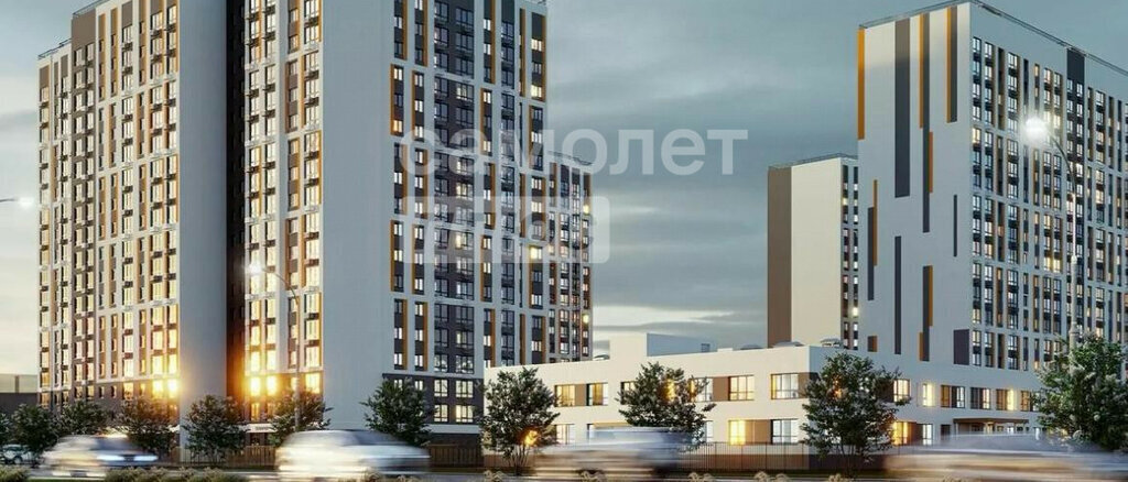 квартира г Липецк р-н Октябрьский ул Механизаторов 15а ЖК «Инстеп.Механизаторов» фото 2