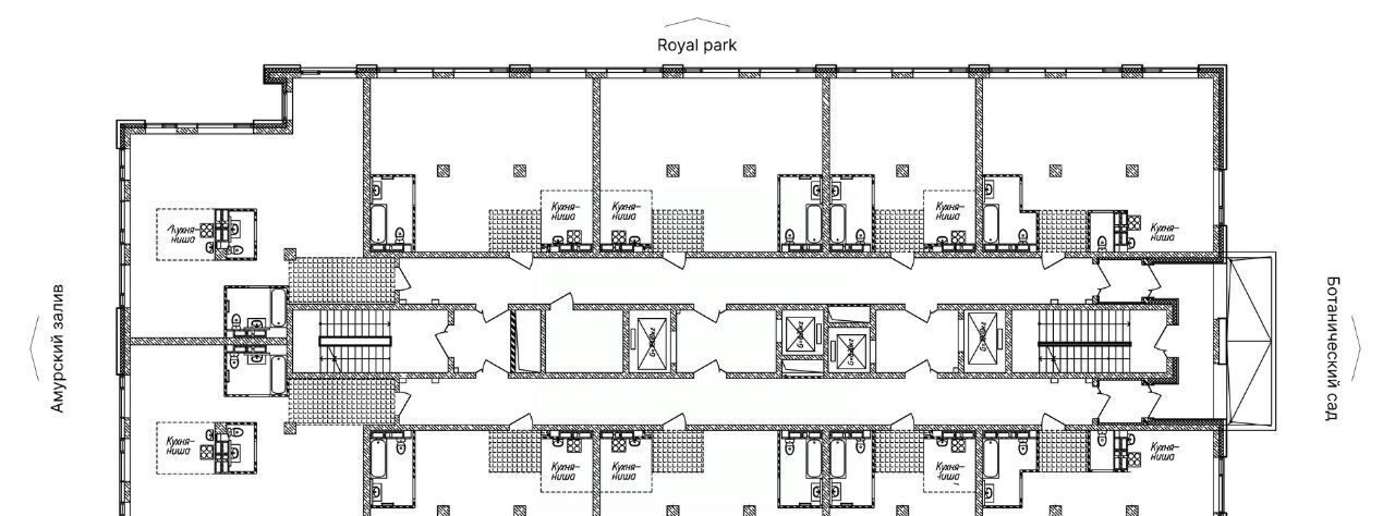 квартира г Владивосток р-н Советский Санаторная ЖК «‎Сады Маковского» фото 8