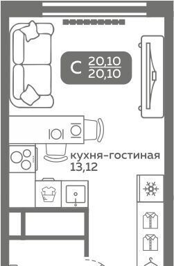 квартира г Тюмень р-н Калининский ул Заполярная 9/2 Калининский административный округ фото 1