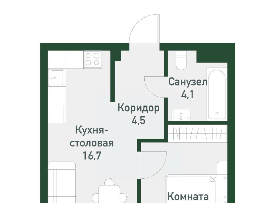 квартира г Челябинск Западный Привилегия мкр, ул. Спортивная, 5А фото 1