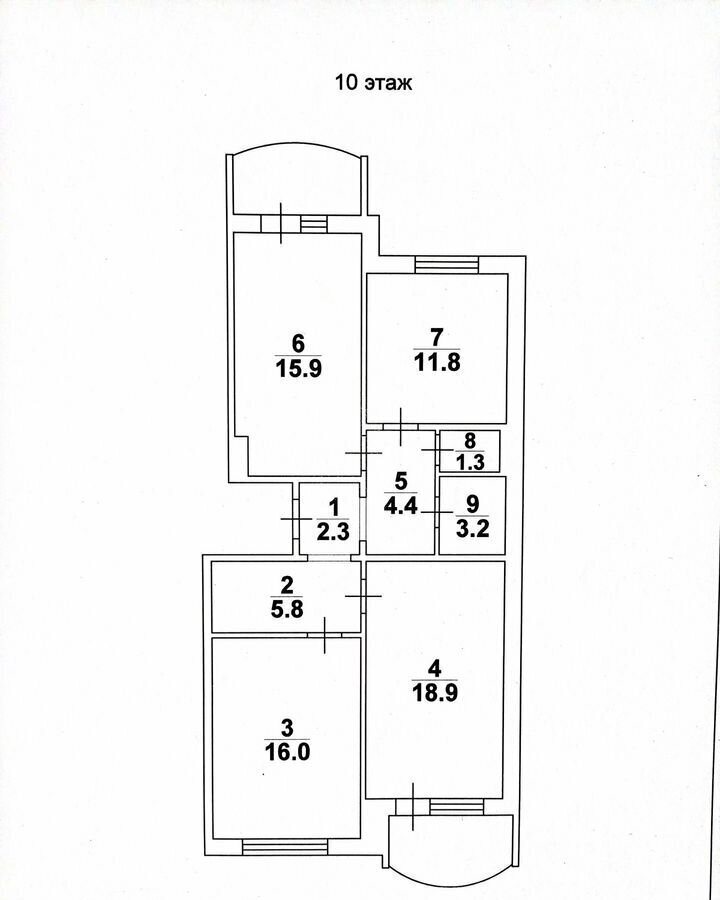 квартира г Саратов р-н Ленинский Солнечный ул им Тархова С.Ф. 38 фото 37
